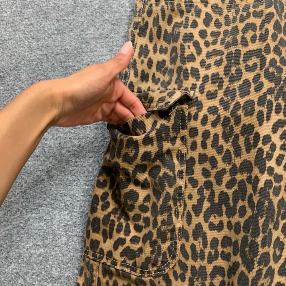 Damson Madder Dion Leopard Cargo Pants - Picture 11 of 14